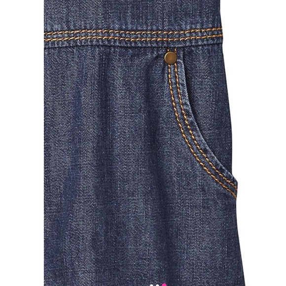 Gap kids denim jumper dress - Picture 3 of 7